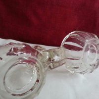 антикварна стъклена солница , снимка 6 - Антикварни и старинни предмети - 20243972