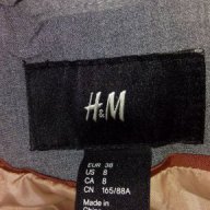 РАЗПРОДАЖБА сиво късо сако на H&M, снимка 4 - Сака - 18135676