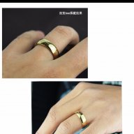 Властелинът на пръстена дизайн, 316l титаниева стомана,лазерно гравиран, цвят злато / сребро /черен, снимка 7 - Пръстени - 8681133