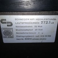 schneider hifi 2x90w-2бр тонколони-внос швеицария, снимка 7 - Тонколони - 21196158