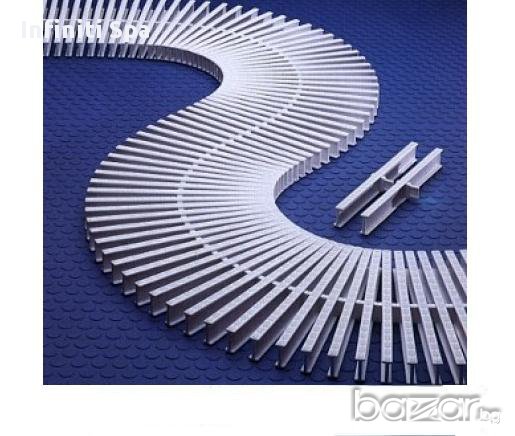 Гъвкава модулна решетка PoolZone за преливен улей на басейн, снимка 1