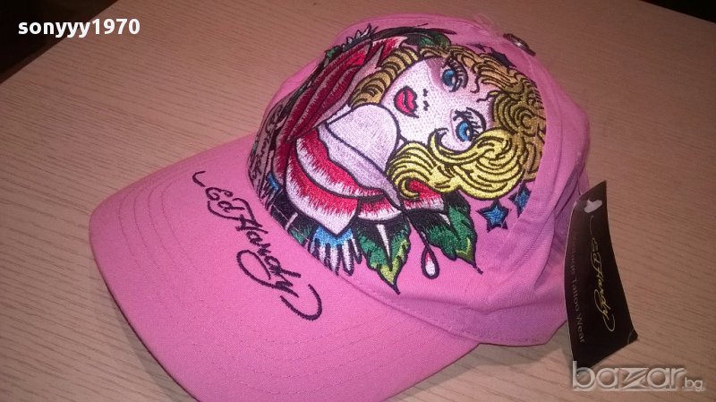 *нова шапка-Ed hardy нова маркова шапка-внос швеицария, снимка 1