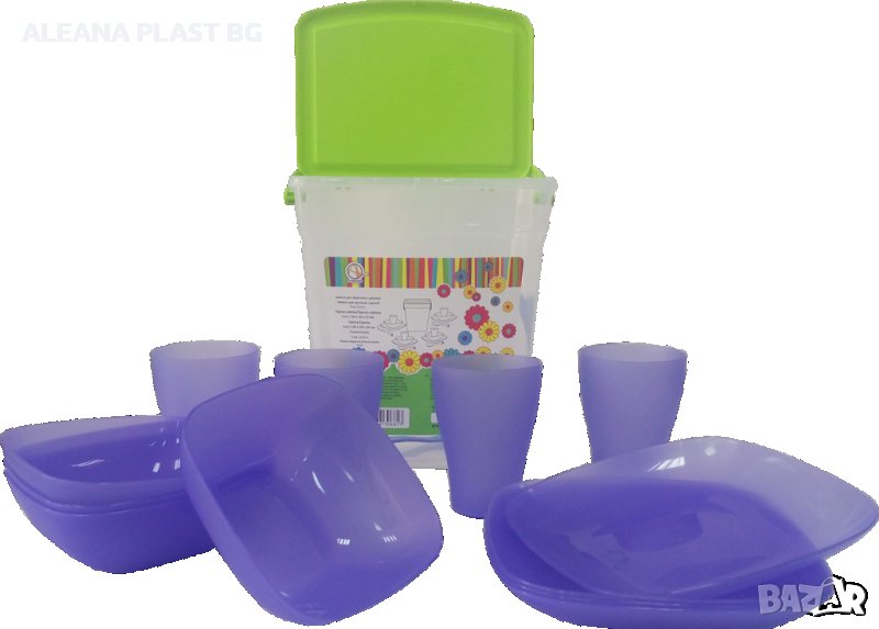 Комплект за пикник в кутия, снимка 1