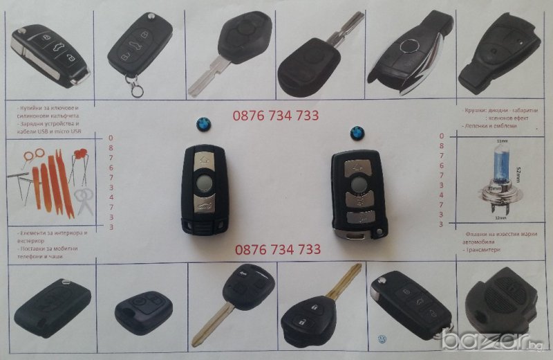 Кутийка за ключ на БМВ, снимка 1