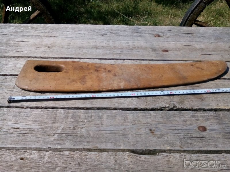 Старинен дървен уред,инструмент, снимка 1