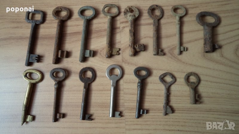 Ключове стари 15бр., снимка 1