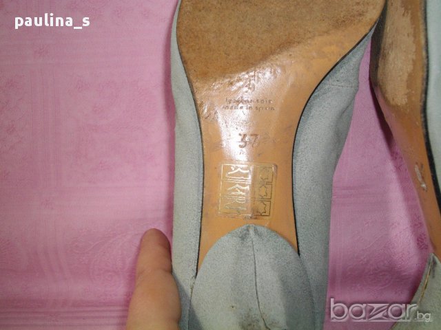 Естествен велур / Дизайнерски обувки "Ensemble Scenario"genuine velvet / естествена кожа - велур, снимка 10 - Дамски ежедневни обувки - 14223955