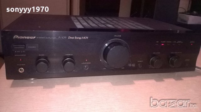 pioneer a-109 stereo ampli-транзисторен усилвател-внос франция, снимка 11 - Ресийвъри, усилватели, смесителни пултове - 19850691