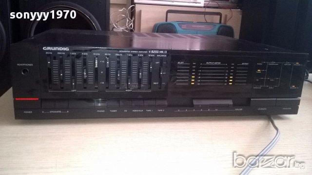 Grundig v8200 mkII amplifier-made in germany-внос швеицария, снимка 11 - Ресийвъри, усилватели, смесителни пултове - 14330222