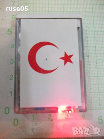 Запалка "Türkiye" пиезокристална с джет пламък работеща, снимка 3 - Други ценни предмети - 25331398