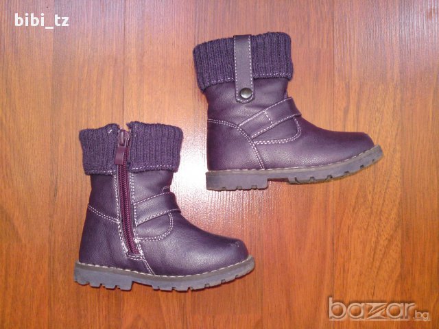 Лилави ботушки , снимка 4 - Детски боти и ботуши - 11531554