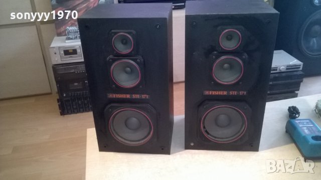 fisher hifi model ste-171 3way/germany-2x60w/8ohm-swiss, снимка 11 - Тонколони - 24488468