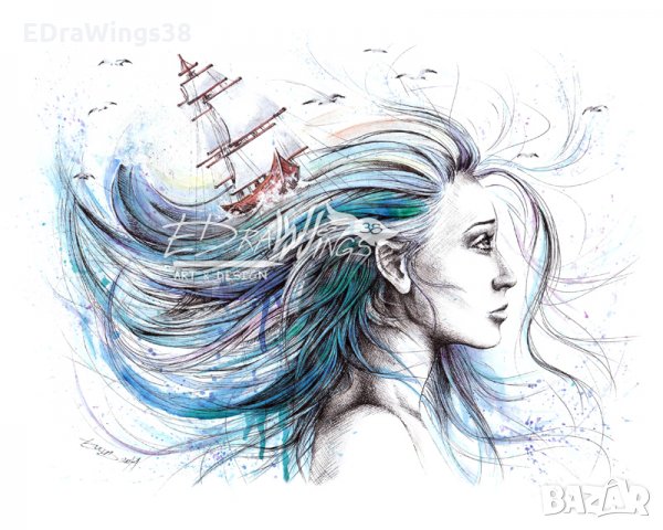 Картина Арт принт "Oceans", снимка 2 - Картини - 21906904