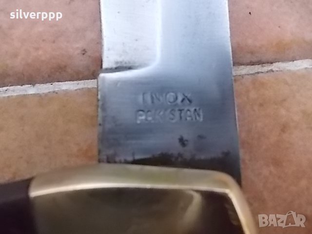  Масивен сгъваем нож , снимка 2 - Антикварни и старинни предмети - 23723763