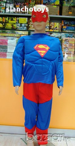Детски костюм Супермен с мускули/2-8 г/, снимка 1 - Други - 13898051