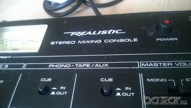 realistic-32-1200c-stereo mixing console-внос англия, снимка 14 - Ресийвъри, усилватели, смесителни пултове - 8101209