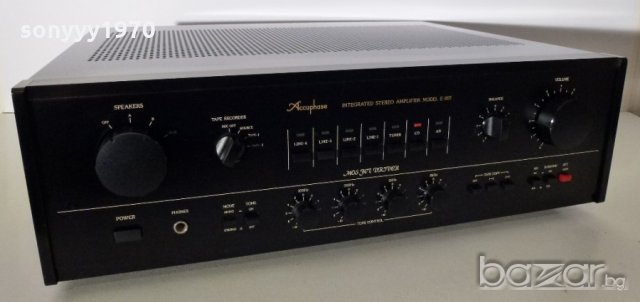 accuphase e-207 stereo amplifier-made in japan-внос швеицария, снимка 3 - Ресийвъри, усилватели, смесителни пултове - 20711829