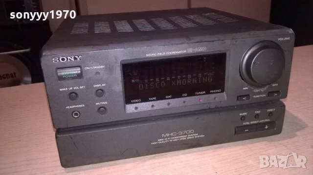 sony ta-h3700 stereo amplifier-made in japan-внос швеицария, снимка 1 - Ресийвъри, усилватели, смесителни пултове - 21890112