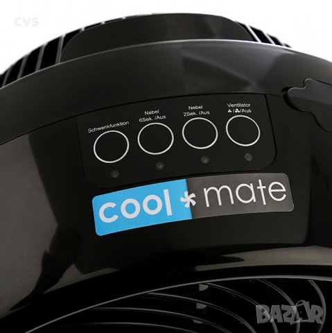 Вентилатор COOL MATE 2 в 1, Вградена функция за нано-мъгла и аромат, снимка 3 - Климатици - 21736541