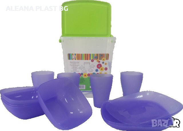 Комплект за пикник в кутия