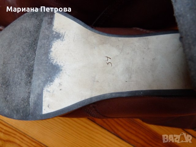  Испански боти марка Joe Sanchez, от естествена кожа №39" , снимка 4 - Дамски боти - 22710555