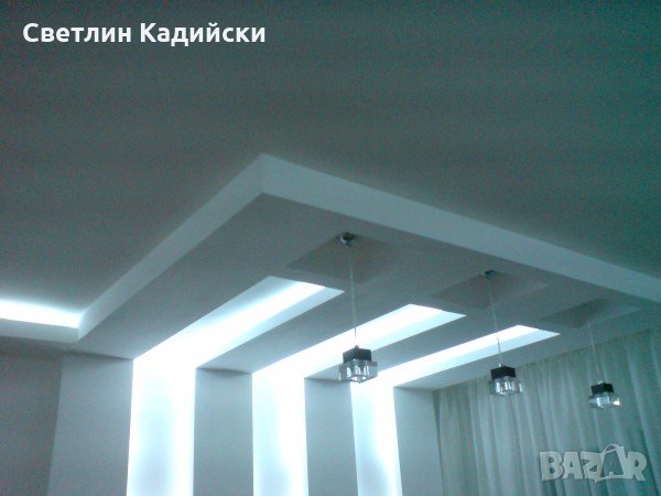 Монтаж на гипсокартон,окачени тавани,преградни стени,предстени обшивки, снимка 6 - Други ремонти - 23995222