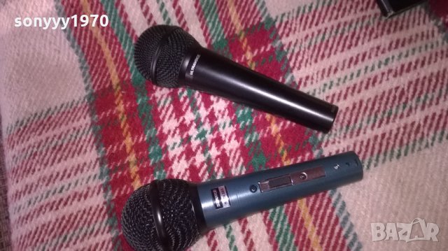 shure & behringer-микрофони-175лв за броика-ВНОС ШВЕИЦАРИЯ, снимка 3 - Микрофони - 23904422