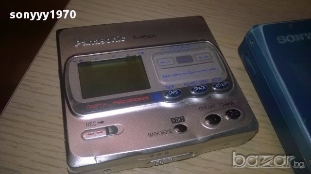 Ретро колекция минидискове сони и панасоник-внос швеицария, снимка 4 - Ресийвъри, усилватели, смесителни пултове - 16053580