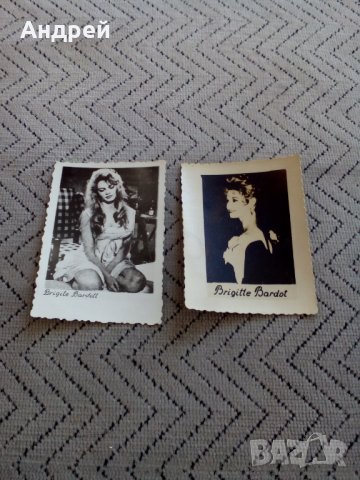 Стара снимка,картичка Бриджит Бардо,Brigite Bardott