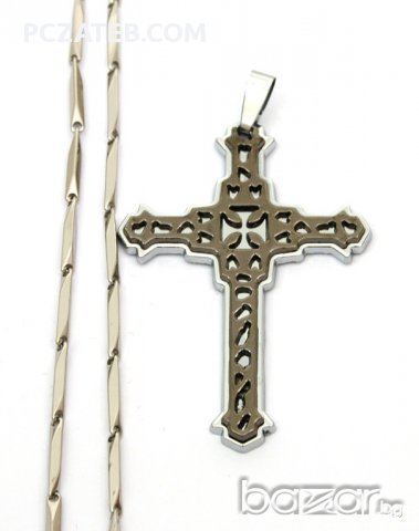Ланче с кръст 13, снимка 1 - Колиета, медальони, синджири - 13532936