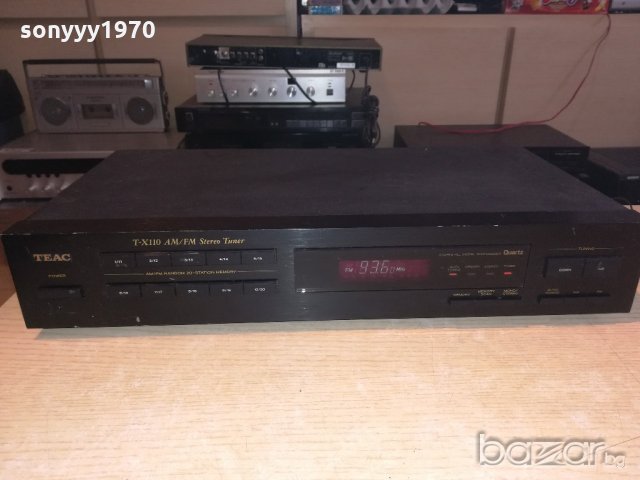 teac t-x110 tuner-внос англия, снимка 2 - Ресийвъри, усилватели, смесителни пултове - 20763943
