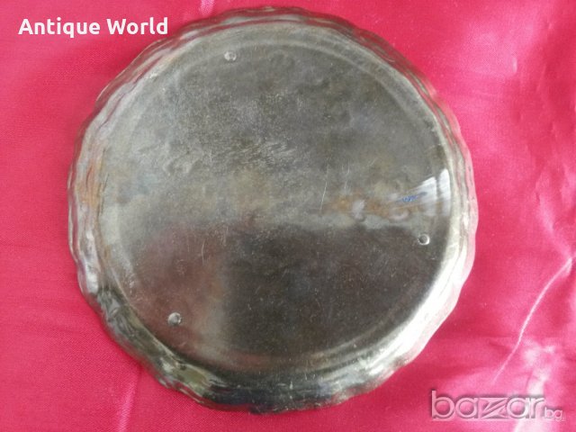 Красива Масивна Бронзова Чиния ,Съд , снимка 2 - Антикварни и старинни предмети - 21250762