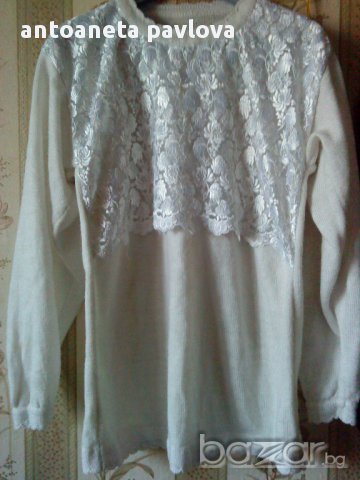 ръчно плетени блузи  , снимка 3 - Блузи с дълъг ръкав и пуловери - 12180534