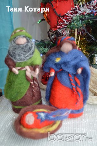 Коледни кукли декорация