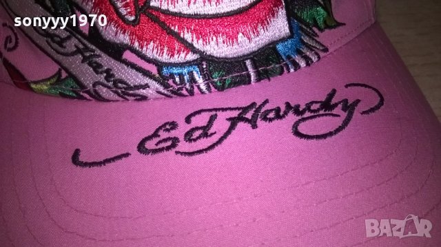 ЗАЯВЕНА-ED HARDY-маркова шапка-внос швеицария, снимка 3 - Шапки - 25291804