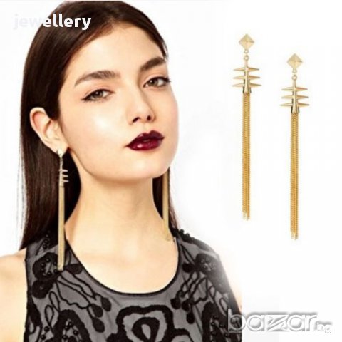 Дълги висящи обеци - мод,37