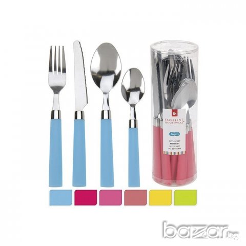 Промоция ! Прибори за хранене EXCELLENT HOUSEWARE / 16pcs