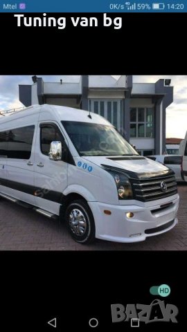 Тунинг броня deflector Chrome ролбар за Volkswagen Crafter, снимка 1