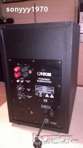 canton powered subwoofer 40х38х23см-внос швеицария, снимка 16 - Тонколони - 18409623