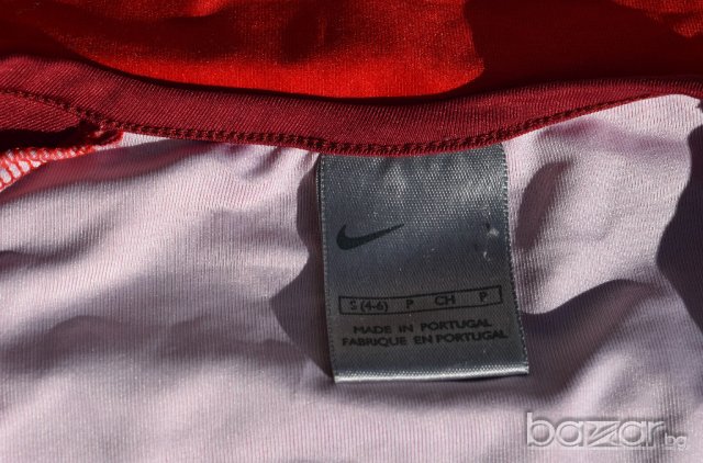 NIKE дамска червена тениска, снимка 3 - Тениски - 20616704