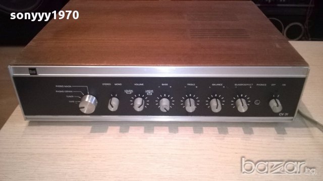 dual cv31 amplifier-made in germany-внос SWISS, снимка 6 - Ресийвъри, усилватели, смесителни пултове - 14244476