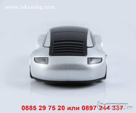 Мишка кола Порше - Сива, снимка 2 - Клавиатури и мишки - 12971838