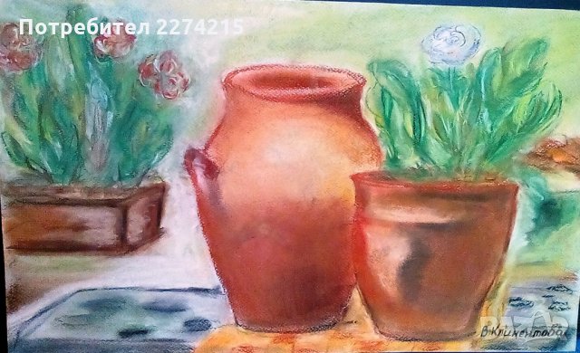 Картини пастели, снимка 4 - Картини - 25292655