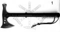 Тактическа Брадва Томахавка TOMAHAWK EAGLE SOG 3 модела, снимка 2