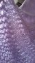 Ръчно плетиво, туника, блуза, люляково лилаво, снимка 3
