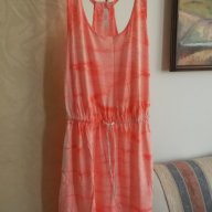 Нова маркова рокля, Jessica Simpson, L, оранжева, корал, секси, снимка 4 - Рокли - 15115093