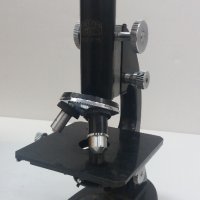 Старинен микроскоп WINKEL-ZEISS GOTTINGEN 61675 , снимка 1 - Антикварни и старинни предмети - 25631347
