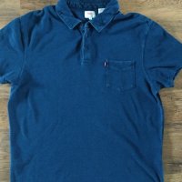 Levi's men's lapel cotton - страхотна мъжка тениска, снимка 5 - Тениски - 25876035