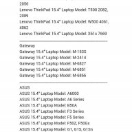 матрица-мат 15.4" за много модели лаптопи, снимка 3 - Монитори - 16766340