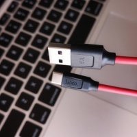 Премиум USB C кабел HOCO X11 5A за Quick Charge зареждане и данни, снимка 5 - USB кабели - 23979392